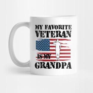 My favorite veteran is my grandpa Mug